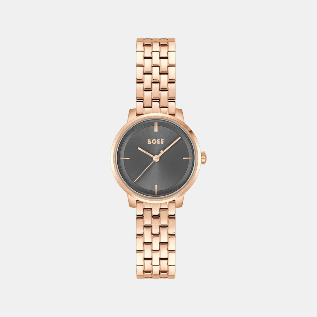 Lucia Women Quartz Grey Dial Analog Stainless Steel Watch 1502820