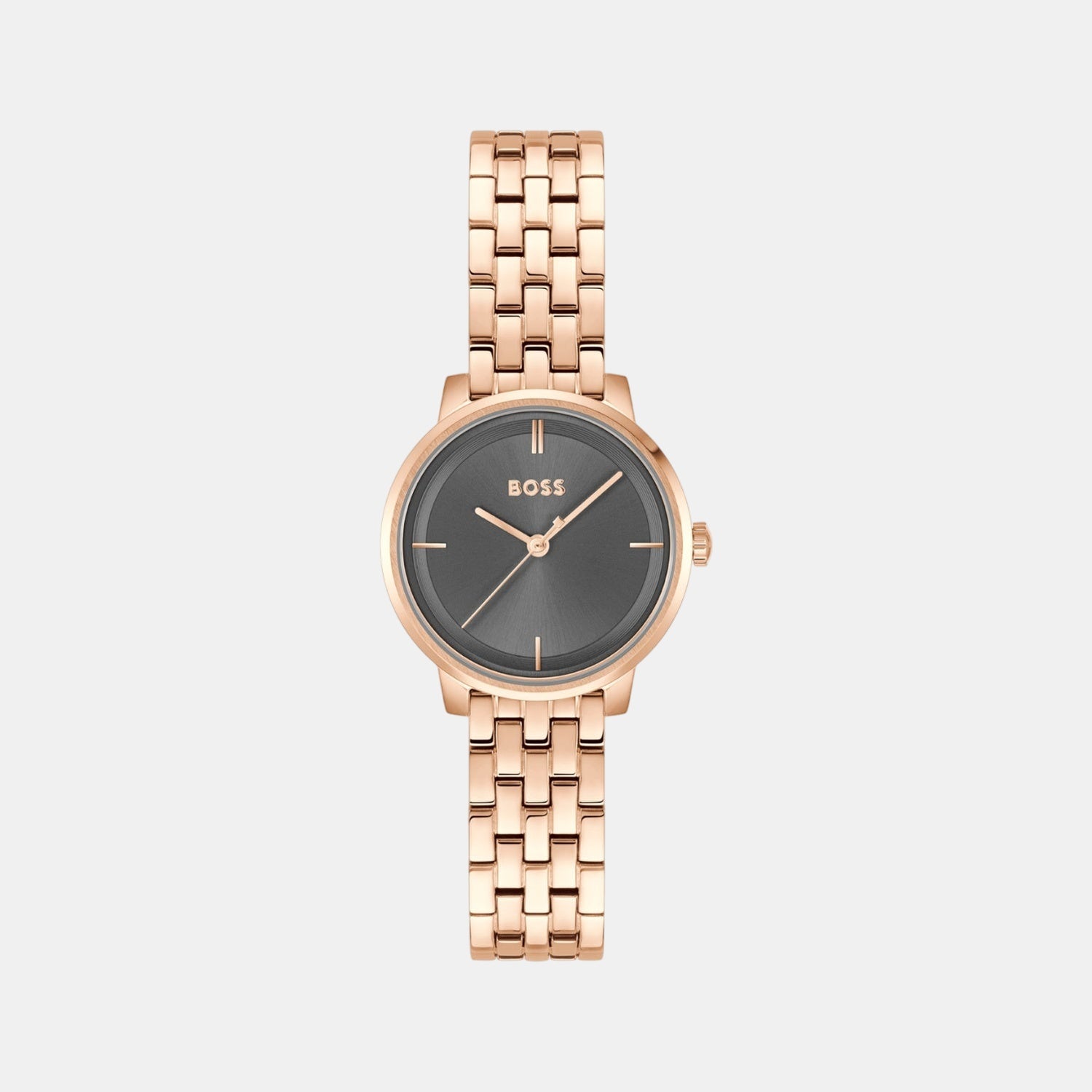 Lucia Women Quartz Grey Dial Analog Stainless Steel Watch 1502820