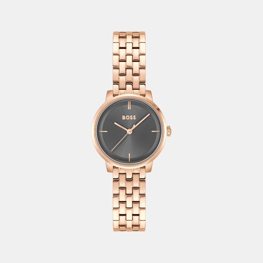 Lucia Women Quartz Grey Dial Analog Stainless Steel Watch 1502820