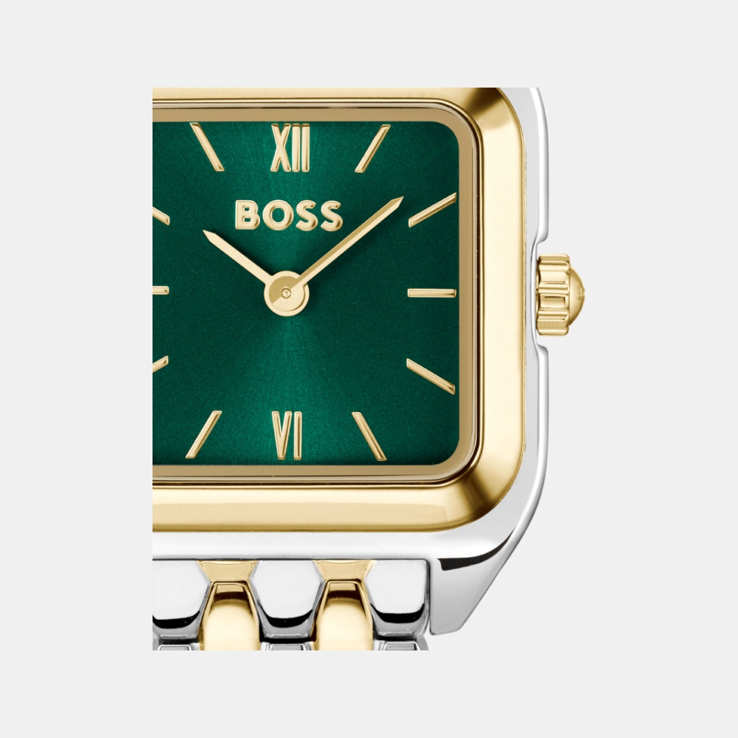 Mae Petite Women Quartz Green Dial Analog Stainless Steel Watch 1502822