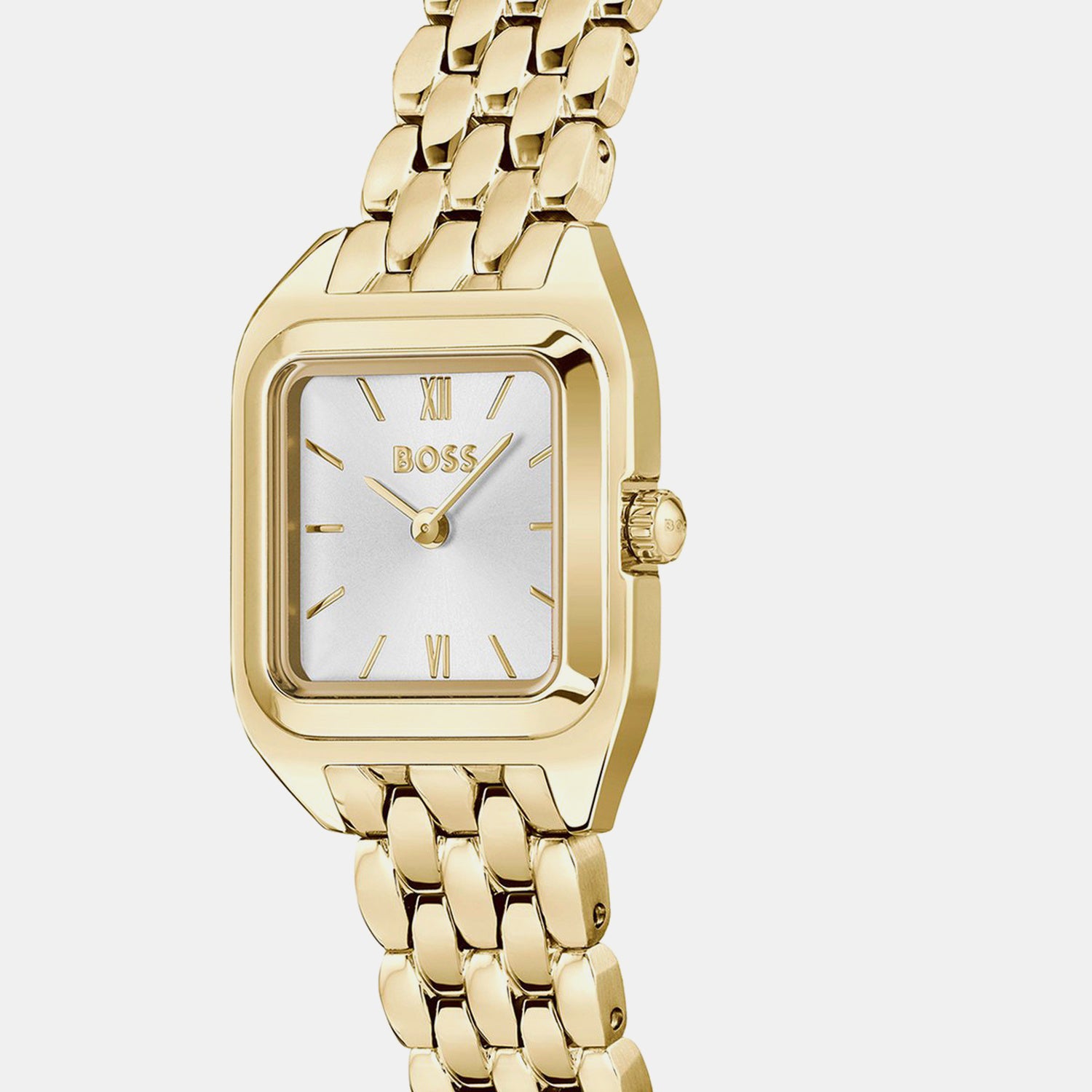 Mae Petite Women Quartz White Dial Analog Stainless Steel Watch 1502823