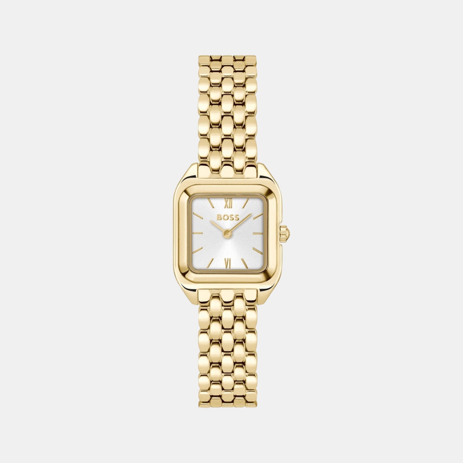 Mae Petite Women Quartz Silver White Dial Analog Stainless Steel Watch 1502823