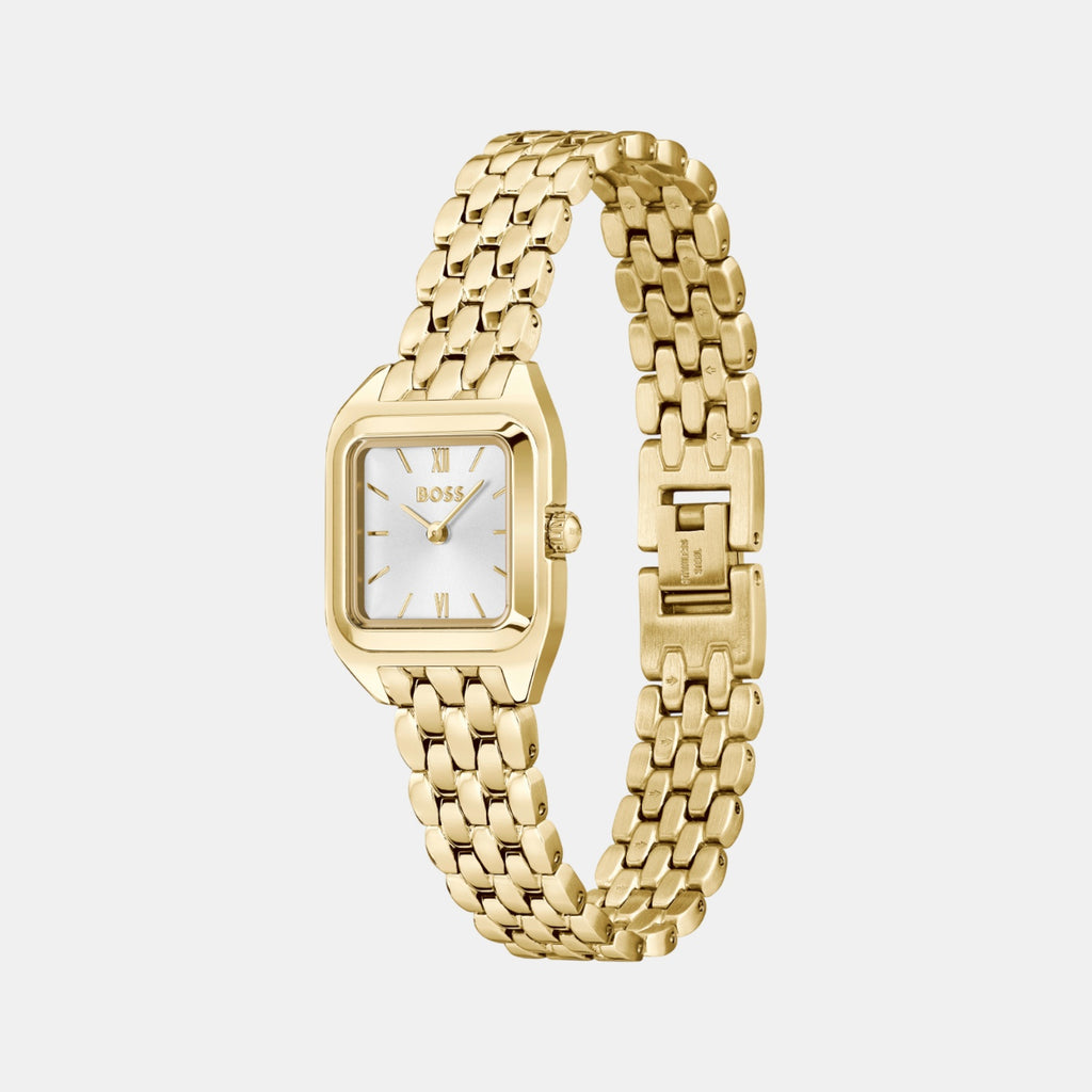 Mae Petite Women Quartz White Dial Analog Stainless Steel Watch 1502823
