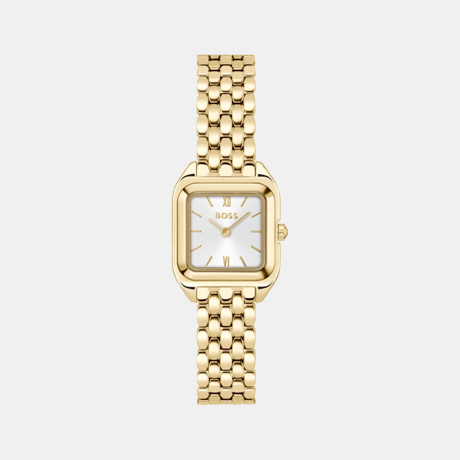 Mae Petite Women Quartz Silver White Dial Analog Stainless Steel Watch 1502823