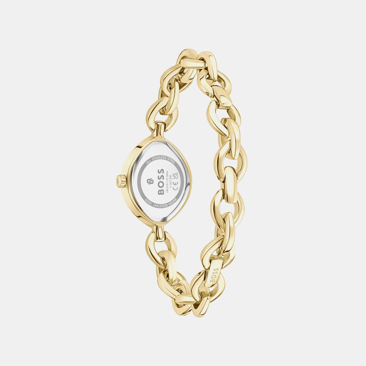 Women Quartz Gold Dial Analog Stainless Steel Watch 1502839