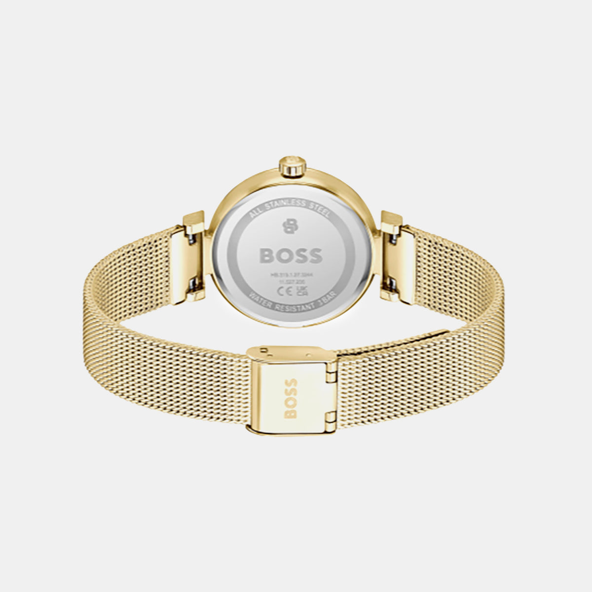 Boss Rosehill Women Quartz Green Dial Analog Mesh Watch 1502855