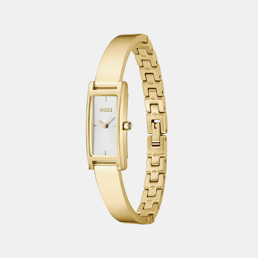 Lucy Allure Women Quartz Silver Dial Analog Stainless Steel Watch 1502857