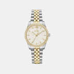 Graceful Precious Women Quartz Mother Of Pearl Dial Analog Stainless Steel Watch 1502867