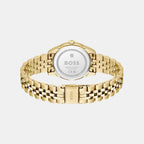 Graceful Precious Women Quartz Green Mother Of Pearl Dial Analog Stainless Steel Watch 1502868