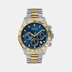 Hero Men Quartz Blue Dial Chronograph Stainless Steel Watch 1513767