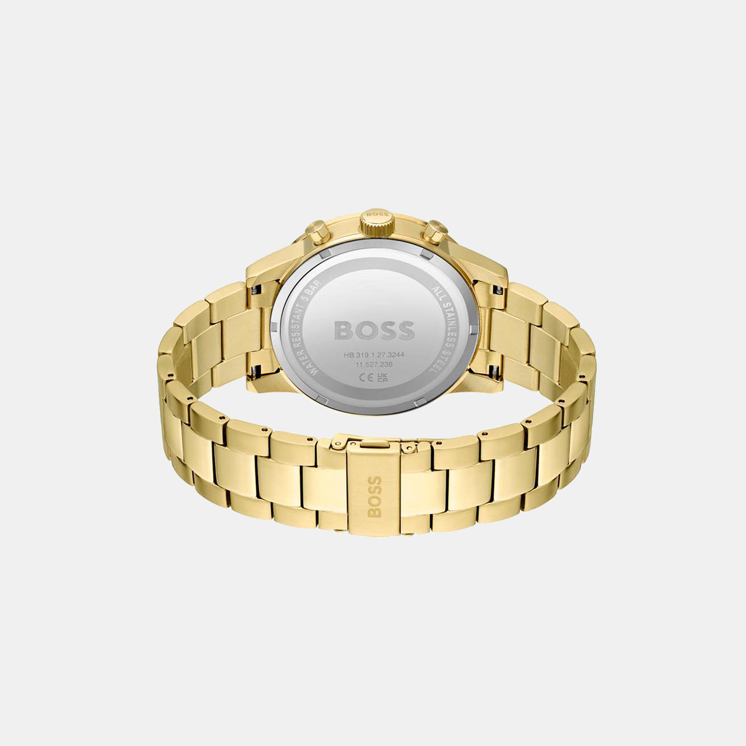 Boss Men Round Green watch