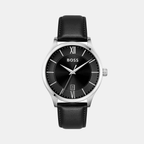 Boss Round Black Analog watch