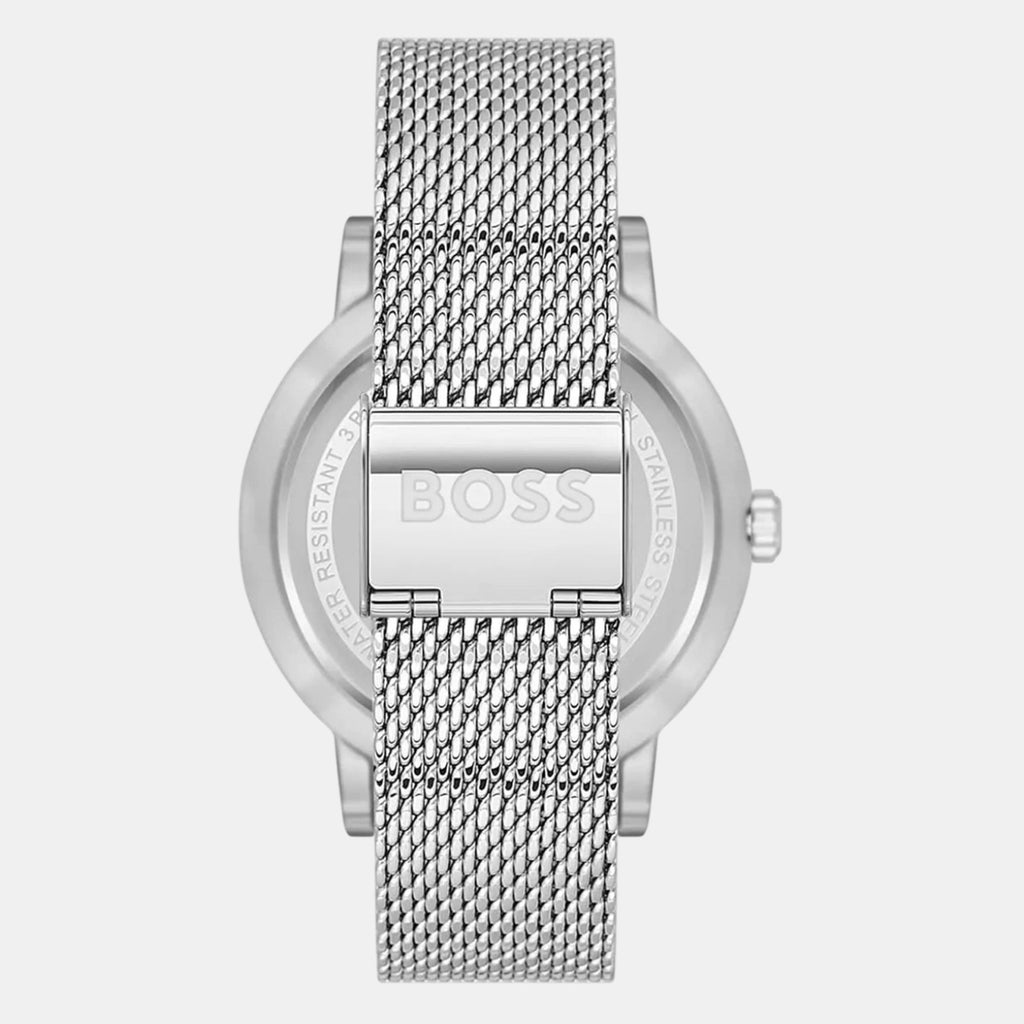 Trace Men Quartz Black Dial Chronograph Stainless Steel Watch 1514009