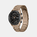 Center Court Men Quartz Black Dial Chronograph Stainless Steel Watch 1514027