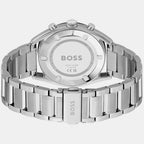Top Men Quartz Blue Dial Chronograph Stainless Steel Watch 1514093