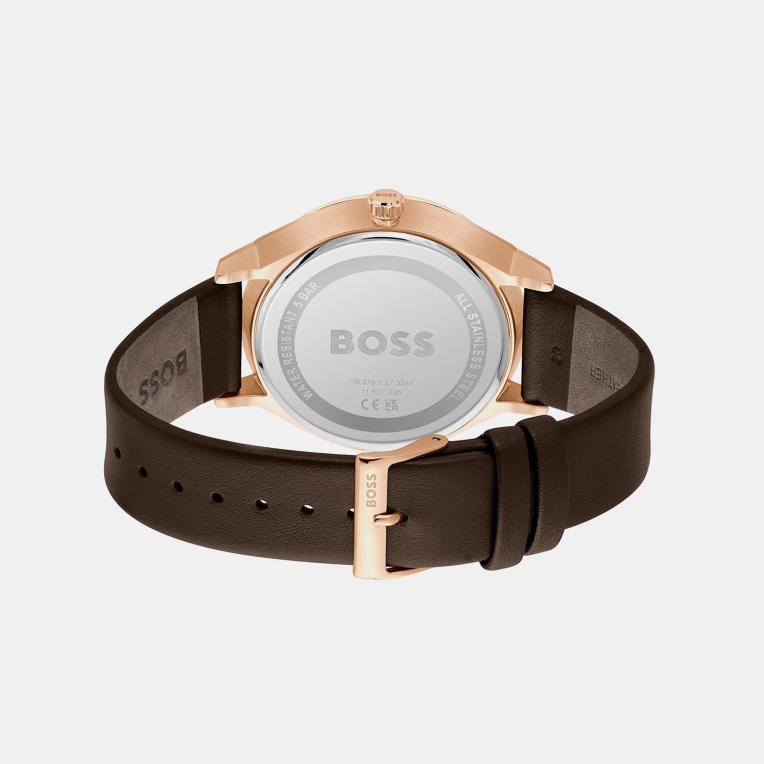 Tyler Men Quartz Blue Dial Chronograph Leather Watch 1514103