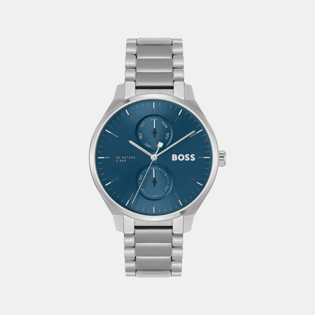 Tyler Men Quartz Blue Dial Chronograph Stainless Steel Watch 1514106