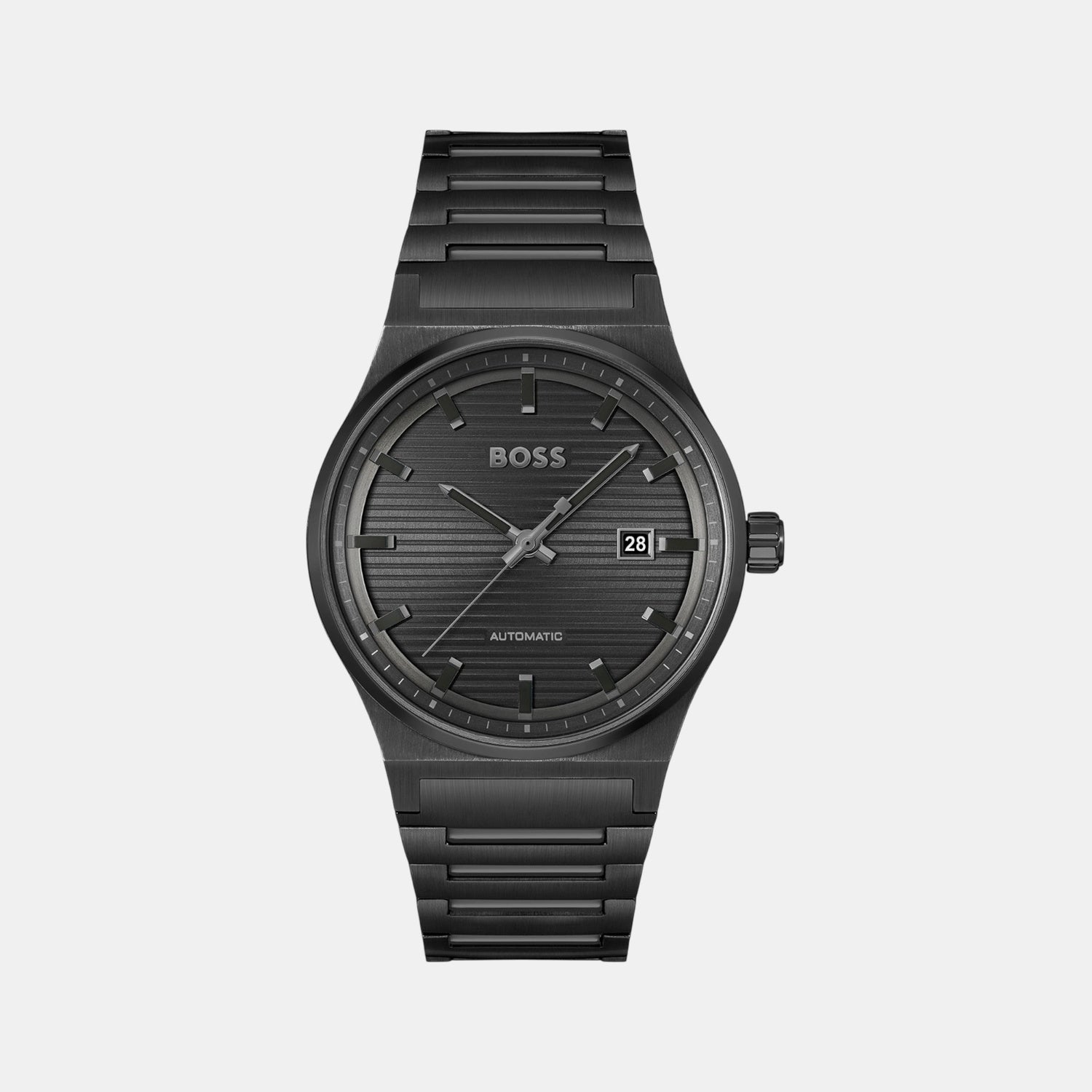 Candor Men Quartz Black Dial Analog Stainless Steel Watch 1514120