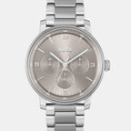 Contender Men Quartz Grey Dial Multi-Function Stainless Steel Watch 1514127