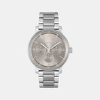 Boss Round Warm Grey Multi-Function watch