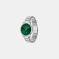 Men's Quartz Analog Green Stainless Steel Watch 1514134