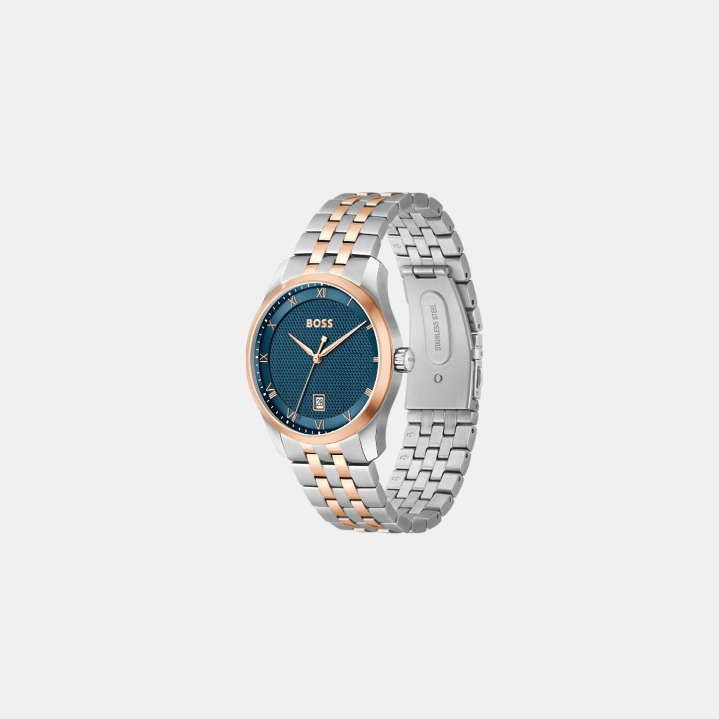 Quartz Male Analog Blue Stainless Steel Watch 1514135