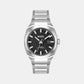 Men's Quartz Analog Black Stainless Steel Watch 1514136