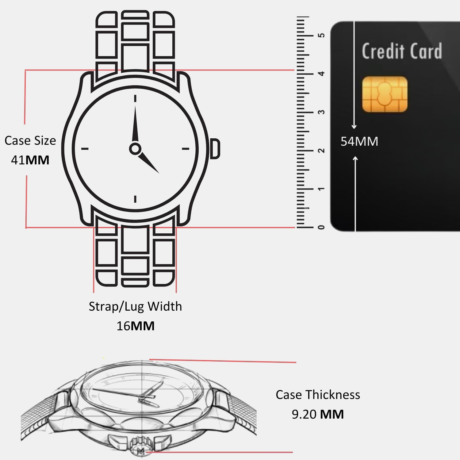 Walker Men Quartz Grey Dial Analog Stainless Steel Watch 1514137