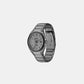 Men's Quartz Analog Grey Stainless Steel Watch 1514137