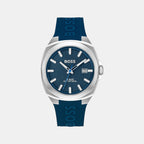 Boss Tonneau Blue Analog watch