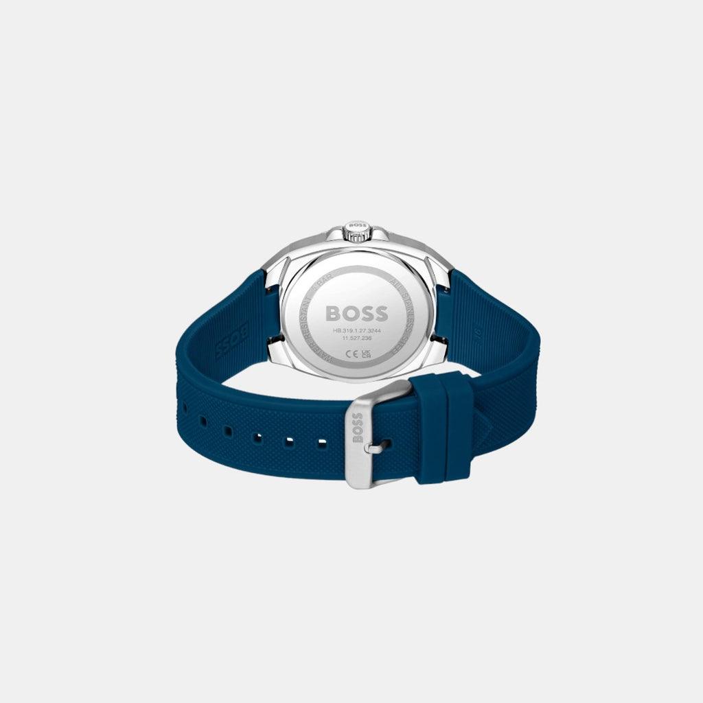 Boss Men Tonneau Blue watch