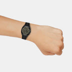 Walker Men Quartz Olive Green Dial Analog Silicone Watch 1514140