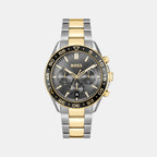 Boss Round Grey Chronograph watch