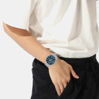 Skytraveller Men Quartz Blue Dial Chronograph Stainless Steel Watch 1514149