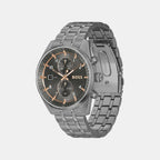 Skytraveller Men Quartz Grey Dial Chronograph Stainless Steel Watch 1514153