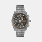 Boss Round Grey Chronograph watch