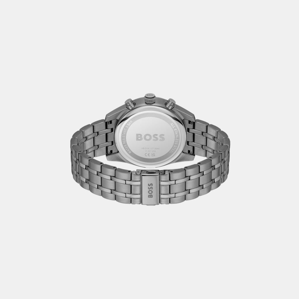 Boss Men Round Grey watch