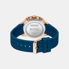 Runner Men Quartz Blue Dial Chronograph Silicone Watch 1514169