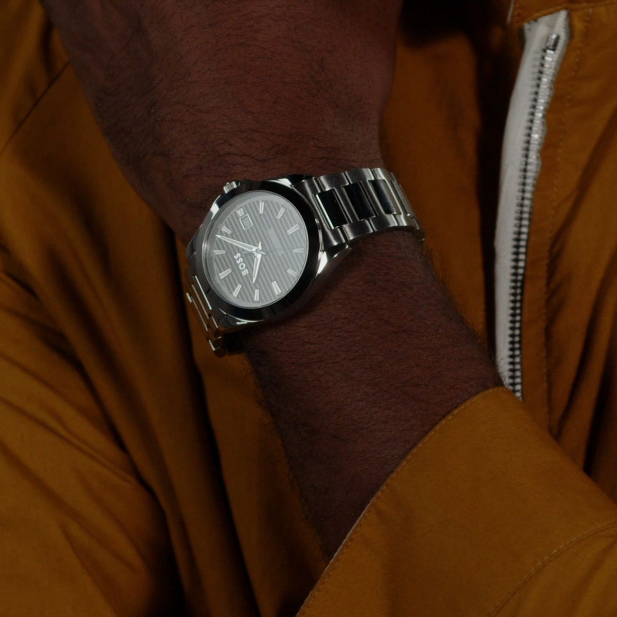 Boss Stainless Steel Round watch