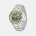 Bossmatic Men Automatic Green Dial Analog Stainless Steel Watch 1514181