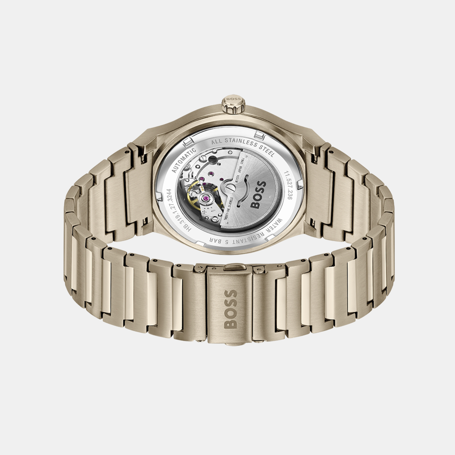 Boss Men Round Olive Green watch