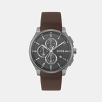 Boss Round Grey Chronograph watch