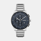 Men Quartz Blue Dial Chronograph Stainless Steel Watch 1514189