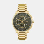 Boss Round Grey Chronograph watch