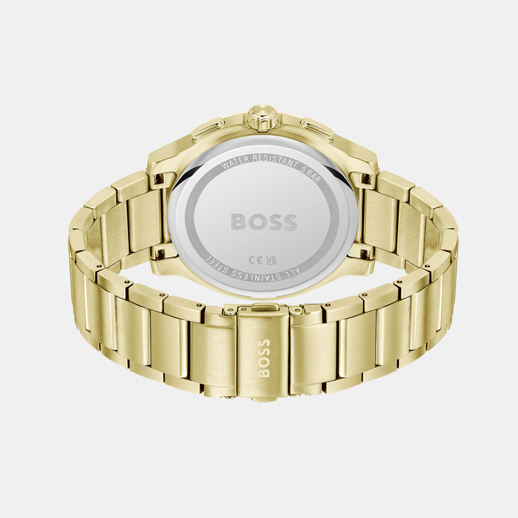 Boss Men Round Grey watch