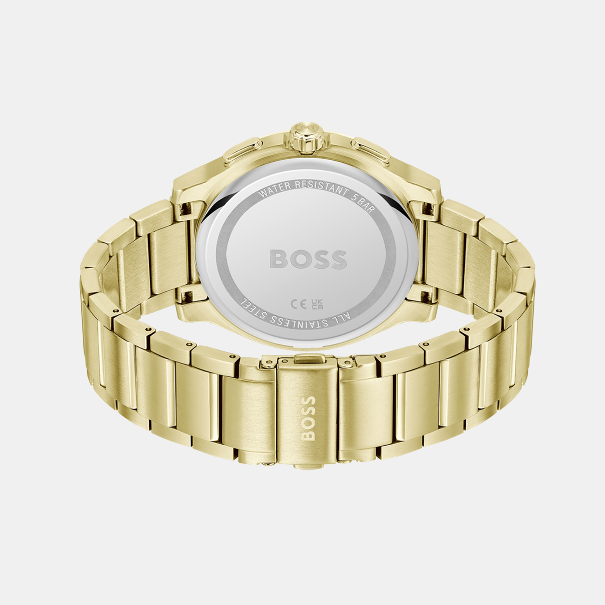 Boss Men Round Grey watch