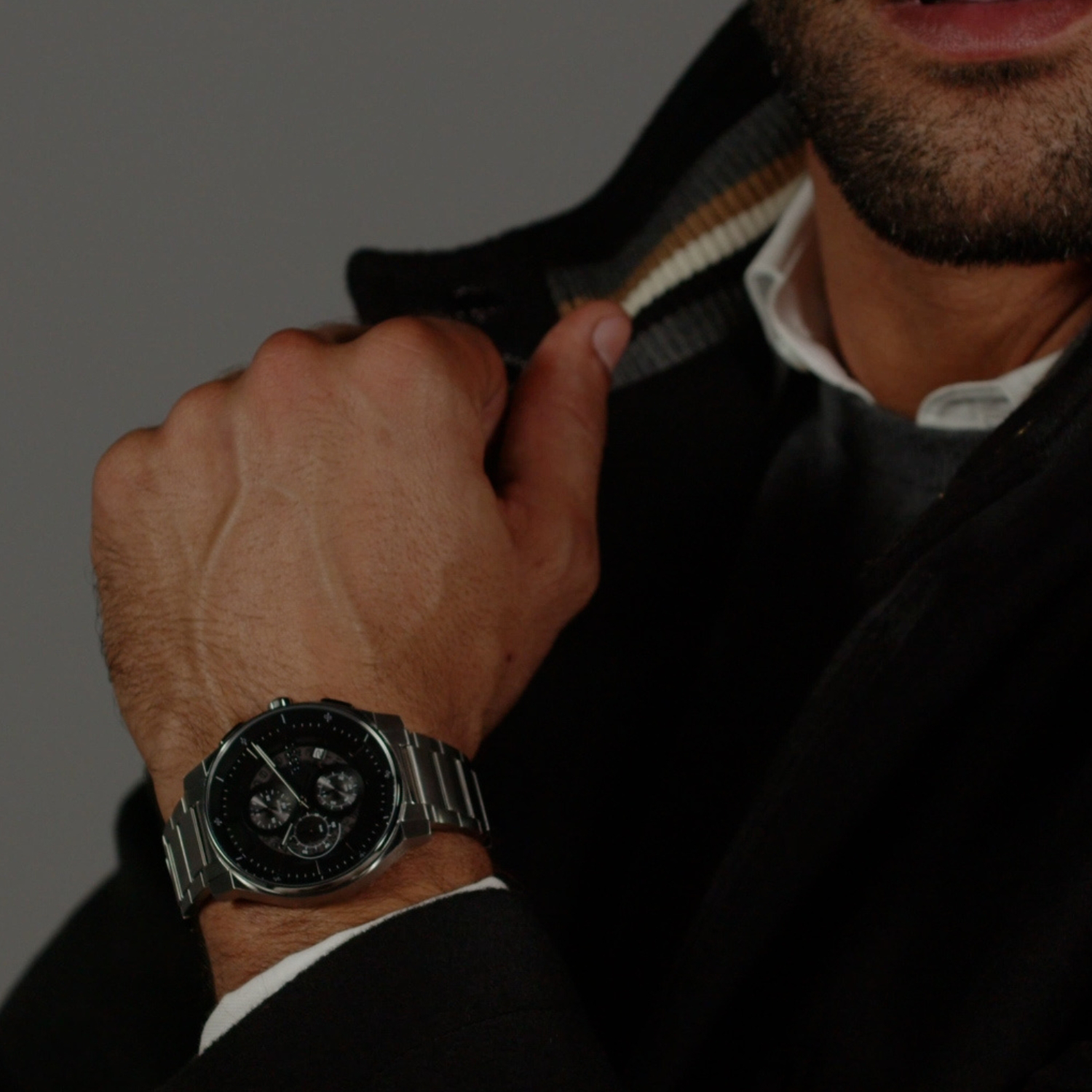 Boss Stainless Steel Round watch