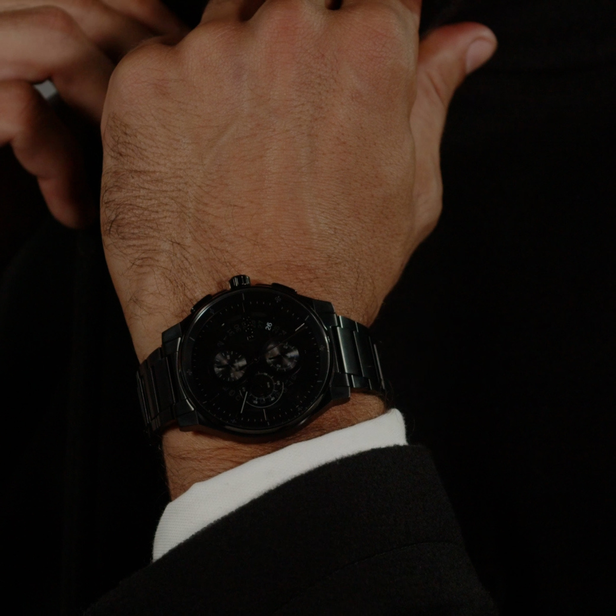 Boss Stainless Steel Round watch