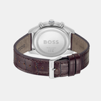 Boss Men Round Blue watch