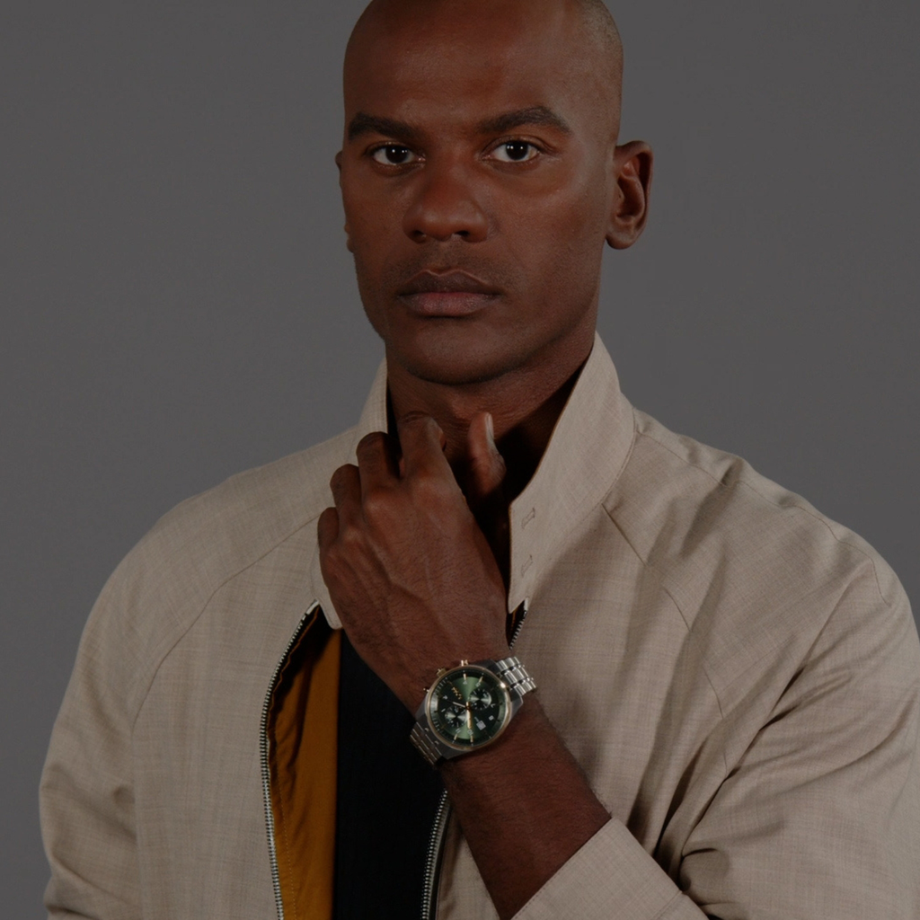 Boss Stainless Steel Green watch